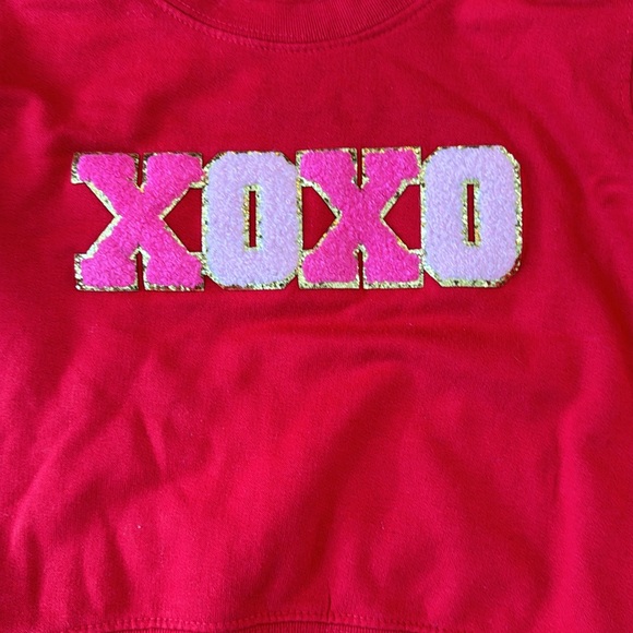 Sweet wink red XOXO girls sweater. Size 2T. Never worn, new. - Picture 3 of 4